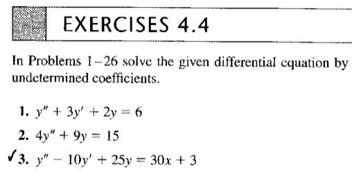 Solved In Problems 1-26 solve the given differential | Chegg.com