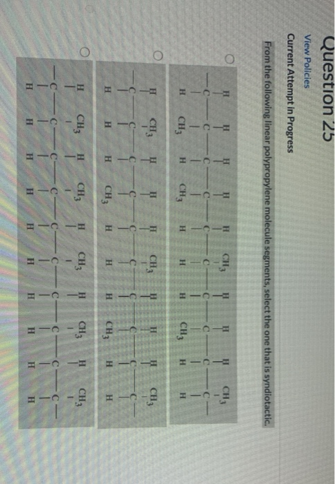 Solved Question 25 View Policies Current Attempt In Progr Chegg Com