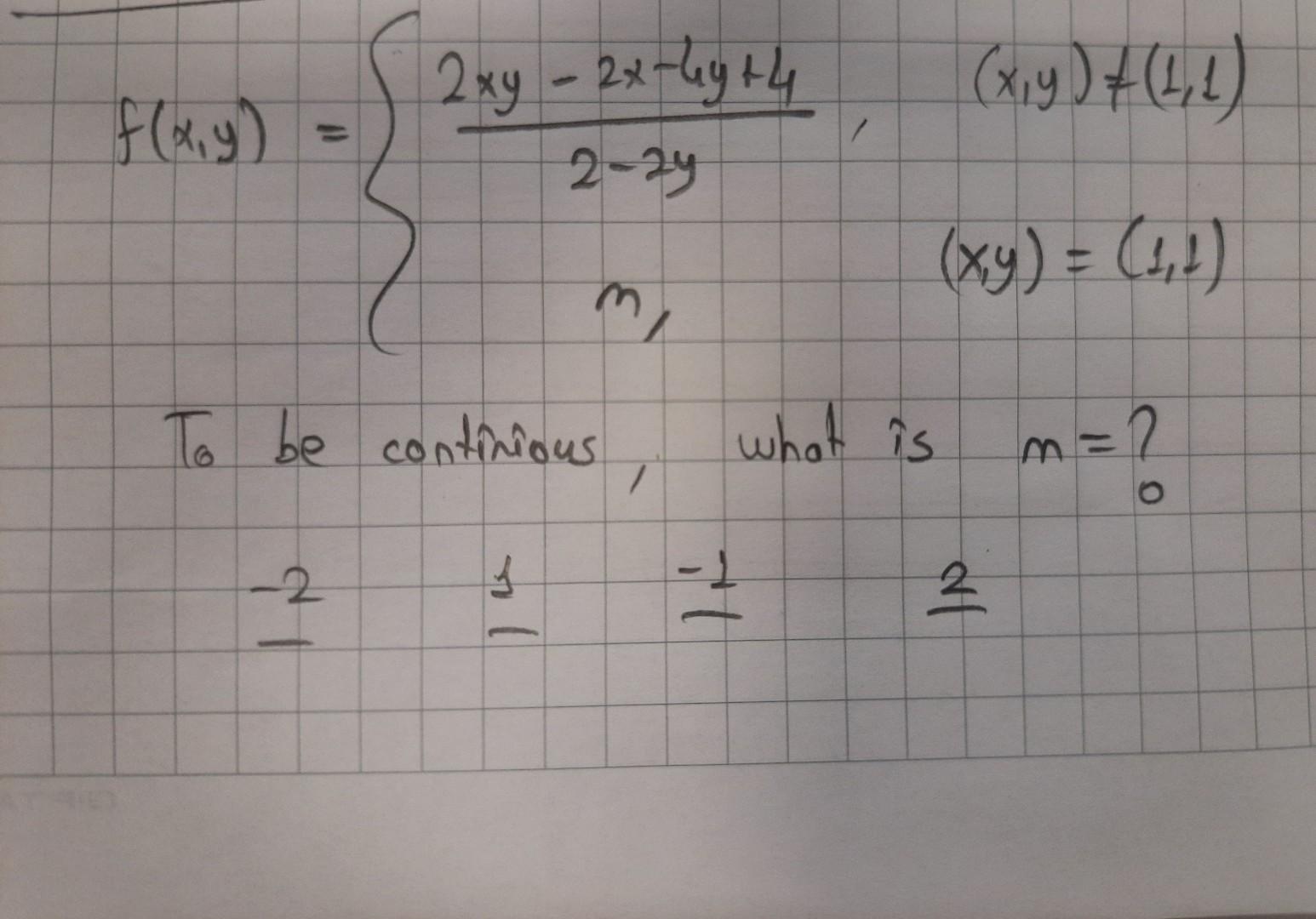 y m 2x 4 2 4m 1 x 2 1