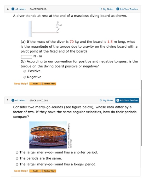 Solved 5. -12 Points GioCP2 8.P.016. My Notes Ask Your | Chegg.com