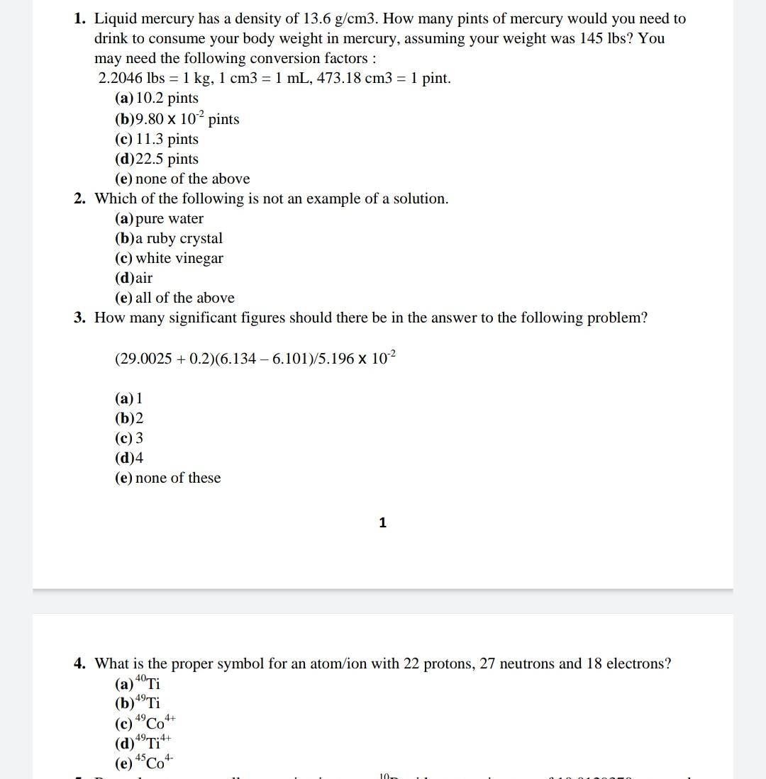 Solved Are 5. Boron Has Two Naturally Occurring Isotopes, | Chegg.com