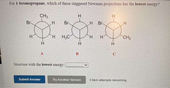 How Many Energetically Different Eclipsed Chegg 