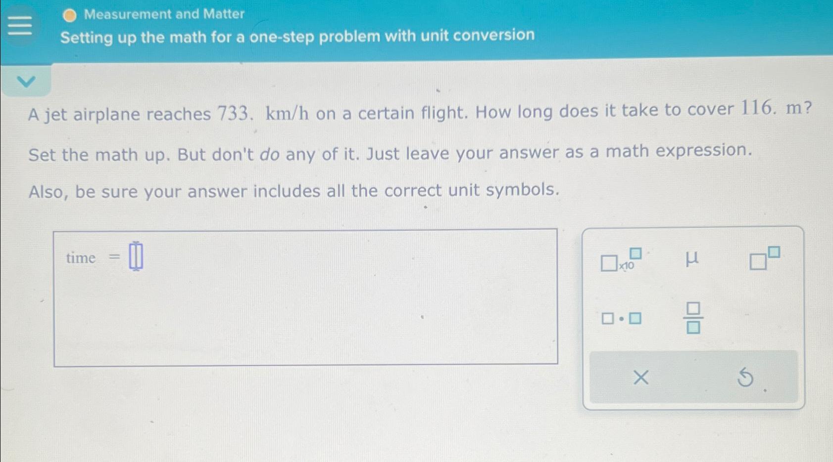 Solved Measurement And MatterSetting Up The Math For A | Chegg.com