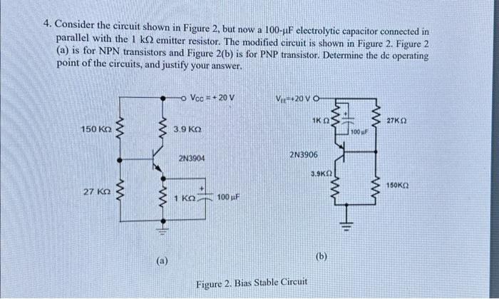 Solved 4. Consider the circuit shown in Figure 2, but now a | Chegg.com