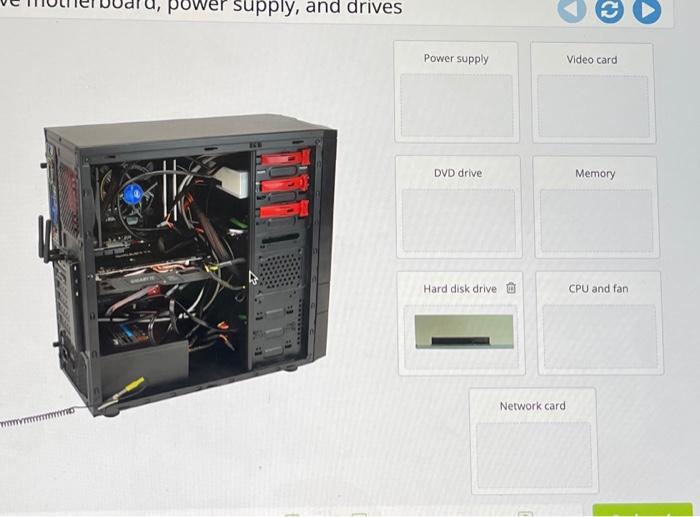 Solved power supply, and drives Power supply Video card DVD