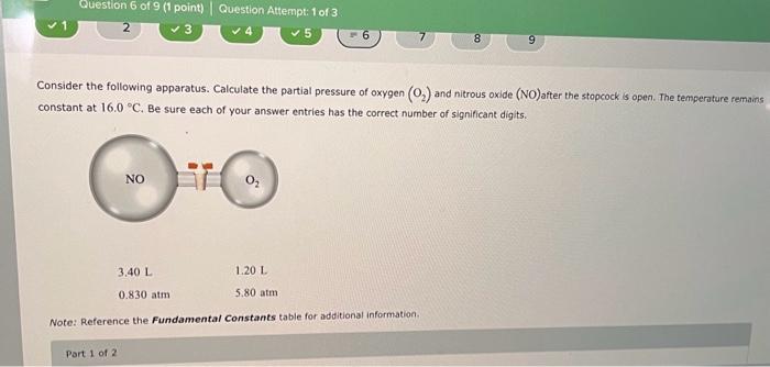 Solved Nitric oxide (NO) reacts with molecular oxygen as | Chegg.com