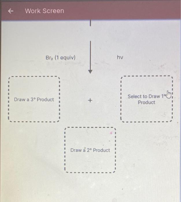 Solved Draw three possible monohalogenation products for