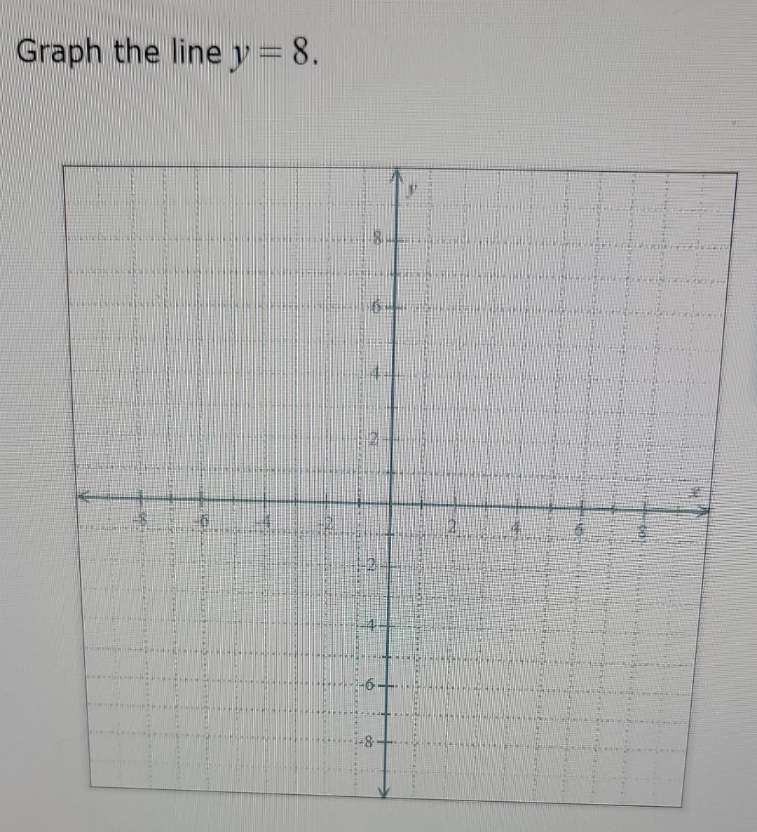 solved-graph-the-line-y-8-chegg