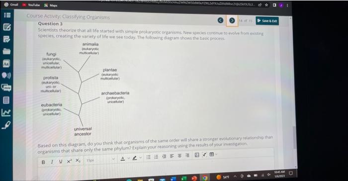 solved-question-1-the-biological-classification-of-chegg