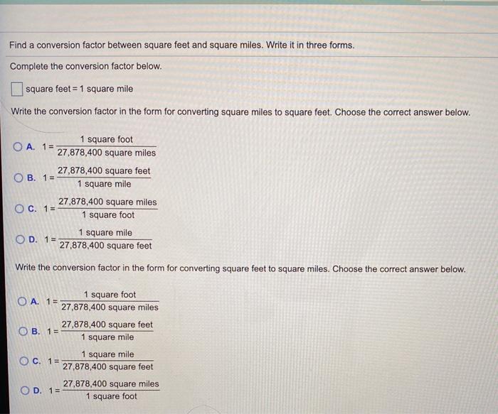 solved-find-a-conversion-factor-between-square-feet-and-chegg