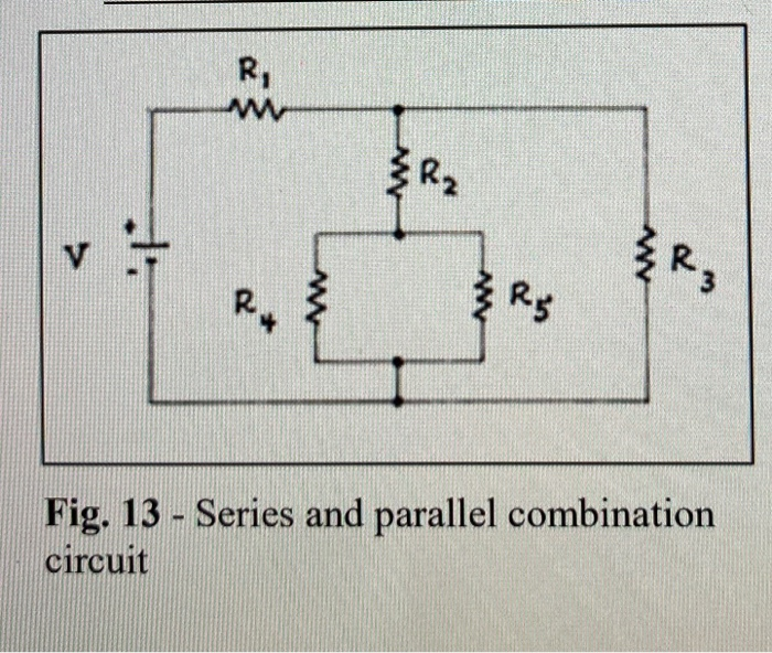 Solved Using the measured values of the resistors R1R5