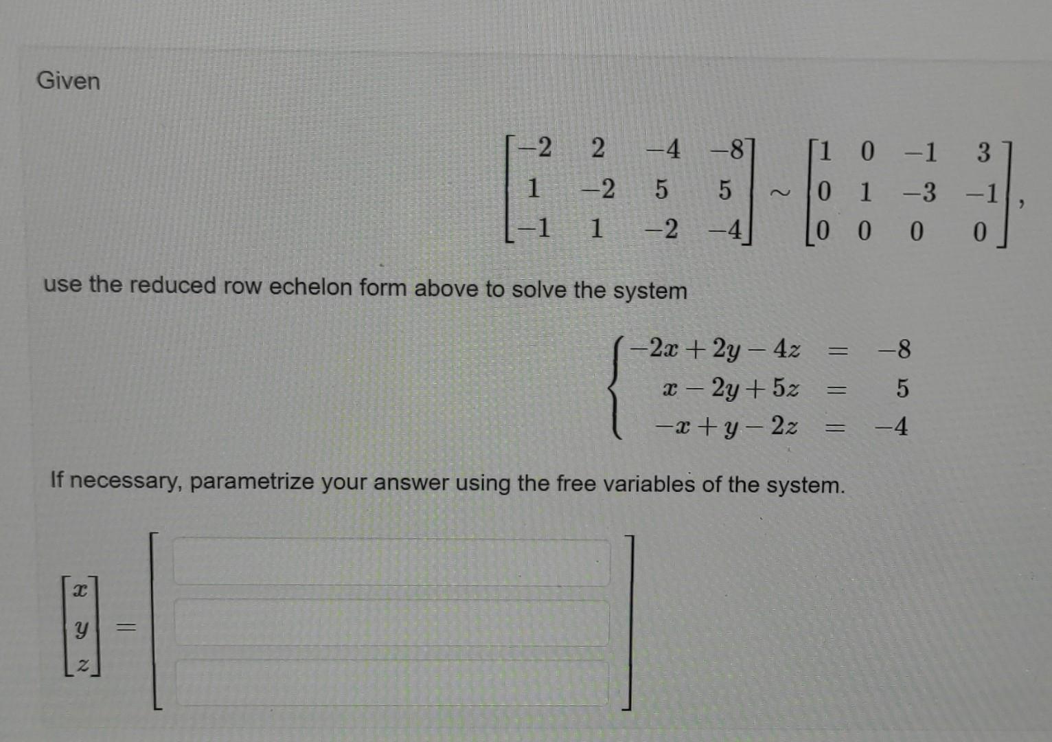 Solved Au=⎣⎡−33−1⎦⎤ and Av=⎣⎡215⎦⎤ then | Chegg.com
