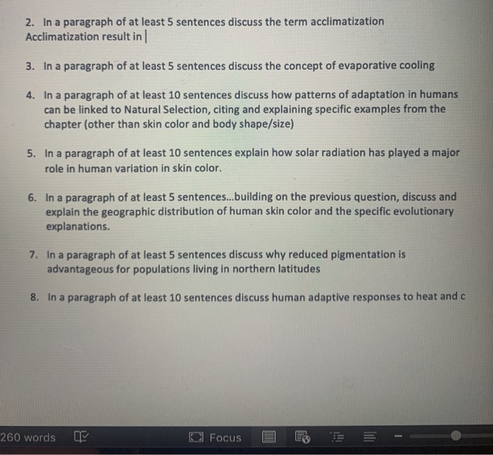 Solved 2. In a paragraph of at least 5 sentences discuss the | Chegg.com