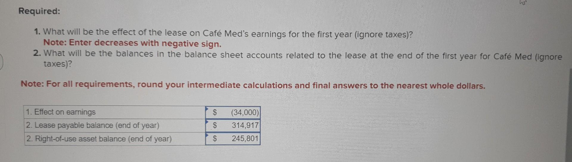 Solved Exercise 15-12 (Algo) Lessee; Finance Lease; Effect | Chegg.com