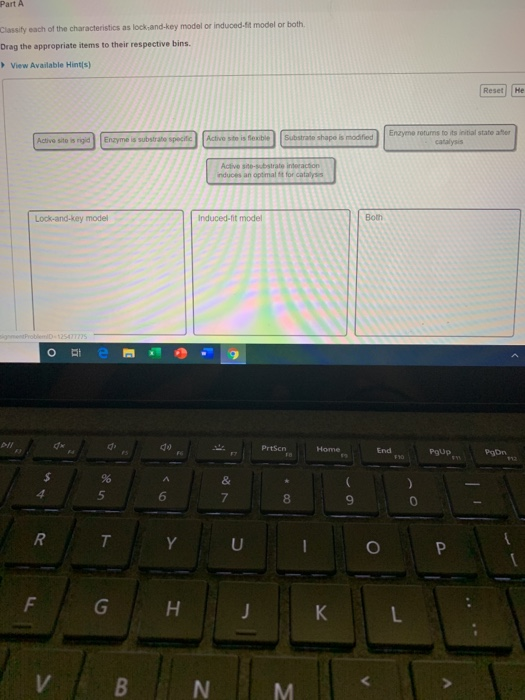 Solved Part A Classify Each Of The Characteristics As Lock Chegg Com