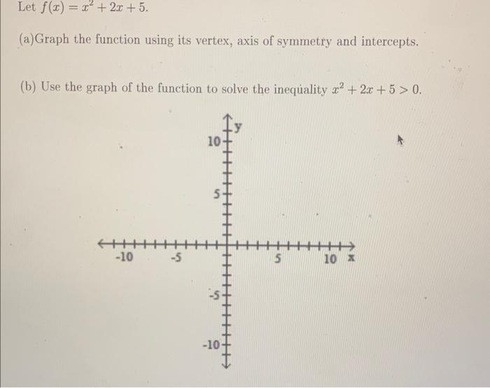 solved-let-f-x-x2-2x-5-a-graph-the-function-using-its-chegg