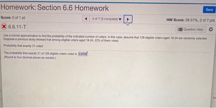 Homework Section 6 6the Probability Of Flu Symptoms Chegg 