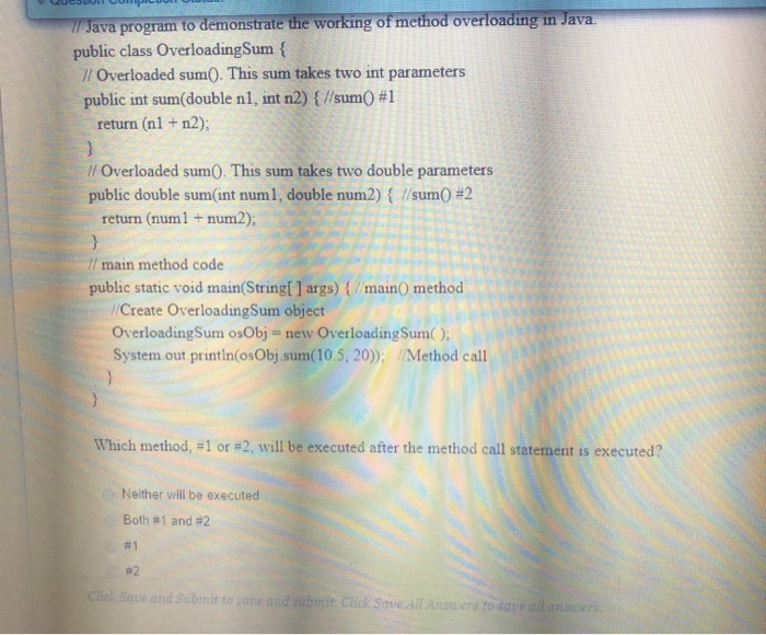 Solved Which of the following is a valid return type for | Chegg.com