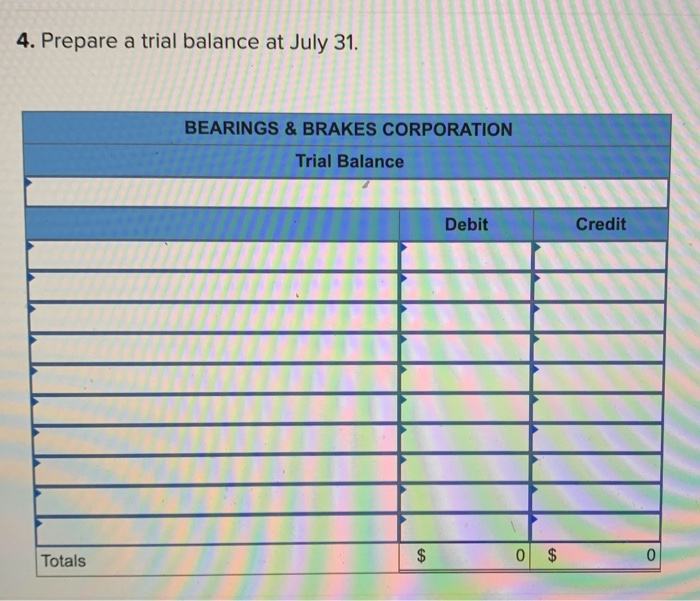 Solved Bearings & Brakes Corporation (B&B) was incorporated