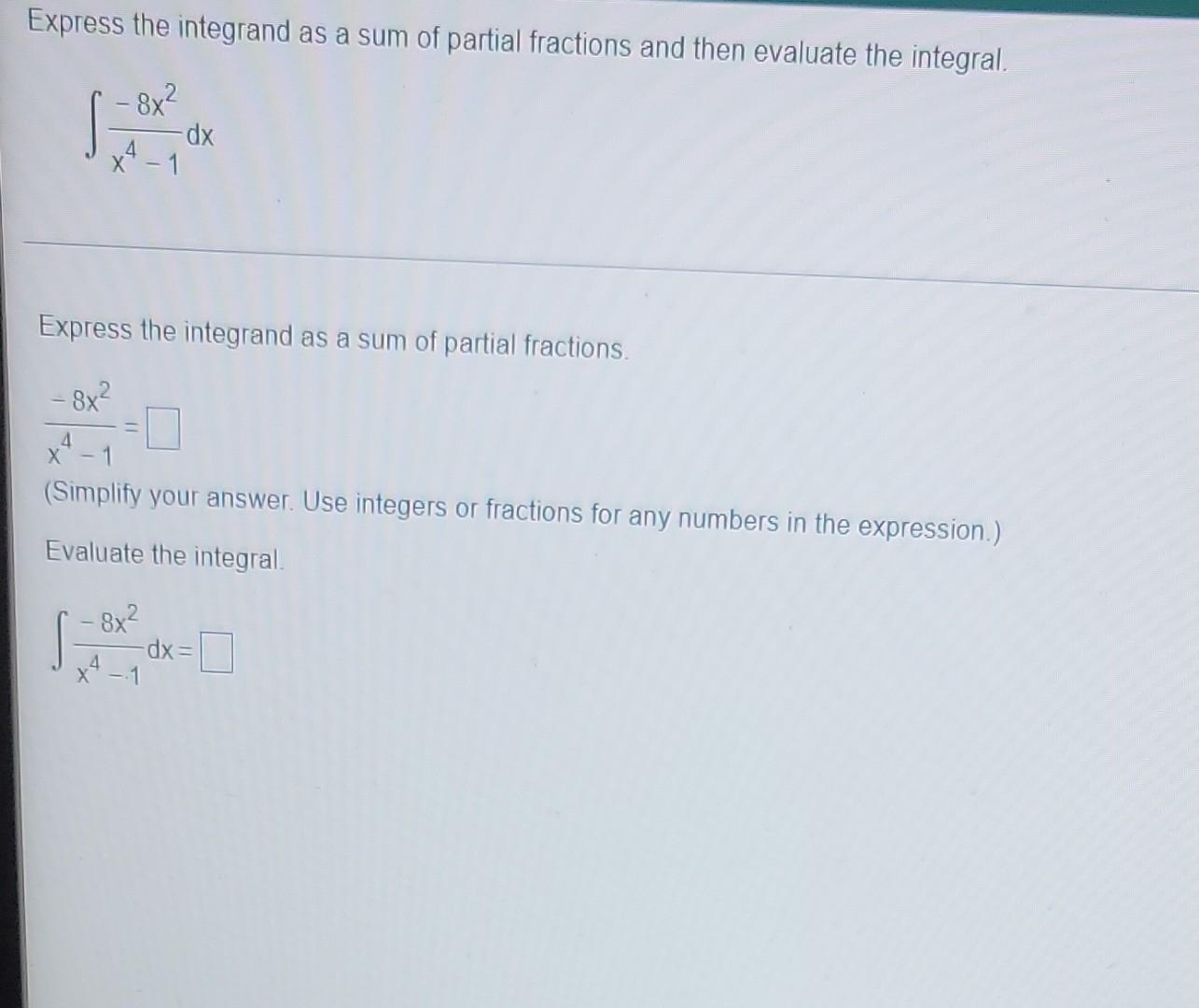 Solved Evaluate the following integral. Z+3 z(z²+36) dz Can | Chegg.com