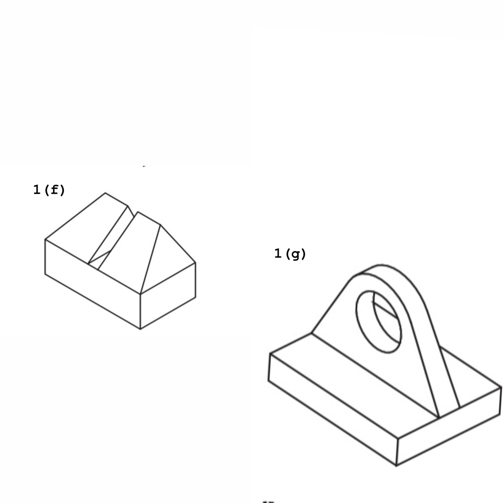 Interpreting Orthographic ProjectionsDraw