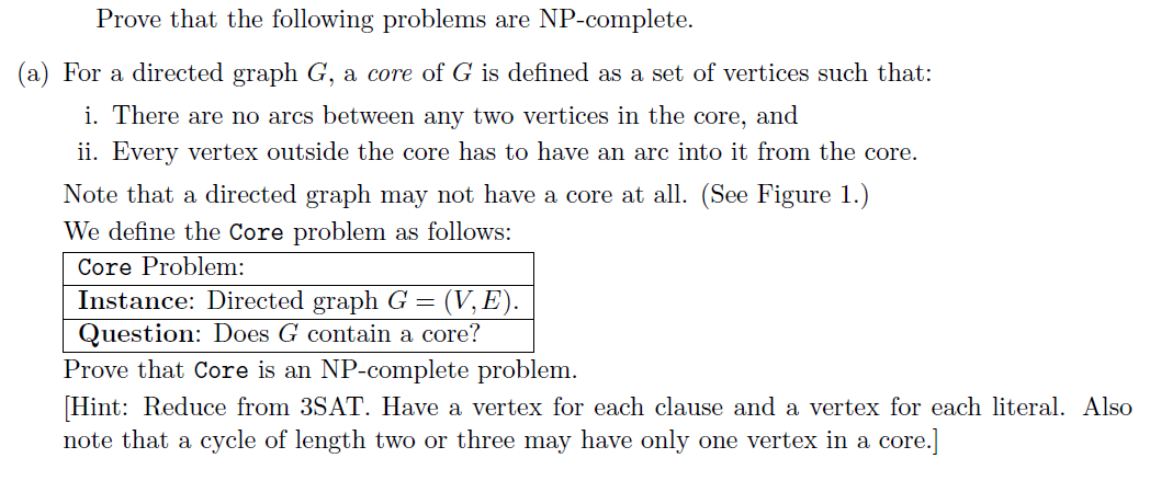 Prove That The Following Problems Are NP complete Chegg