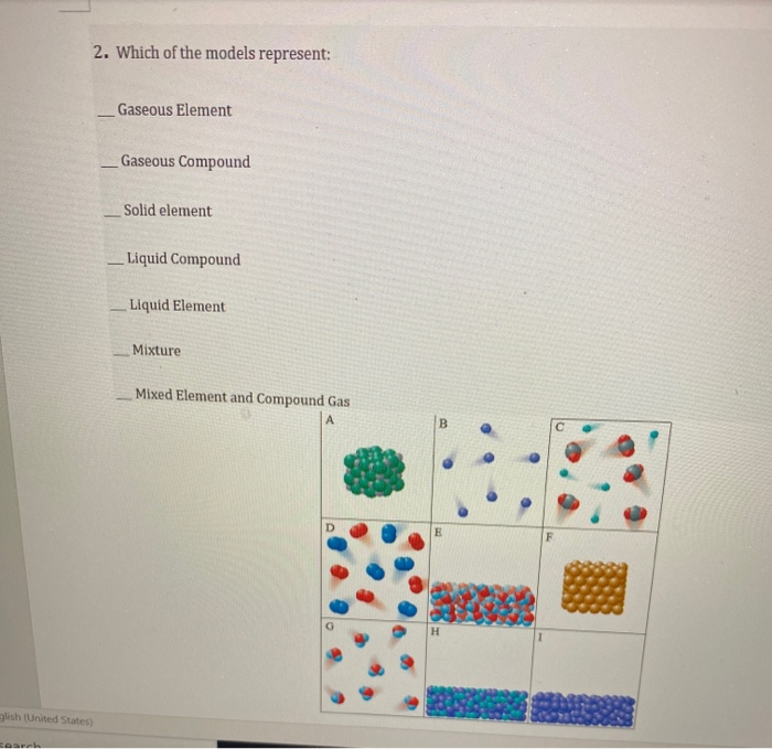 name an example of a solid liquid and gaseous element