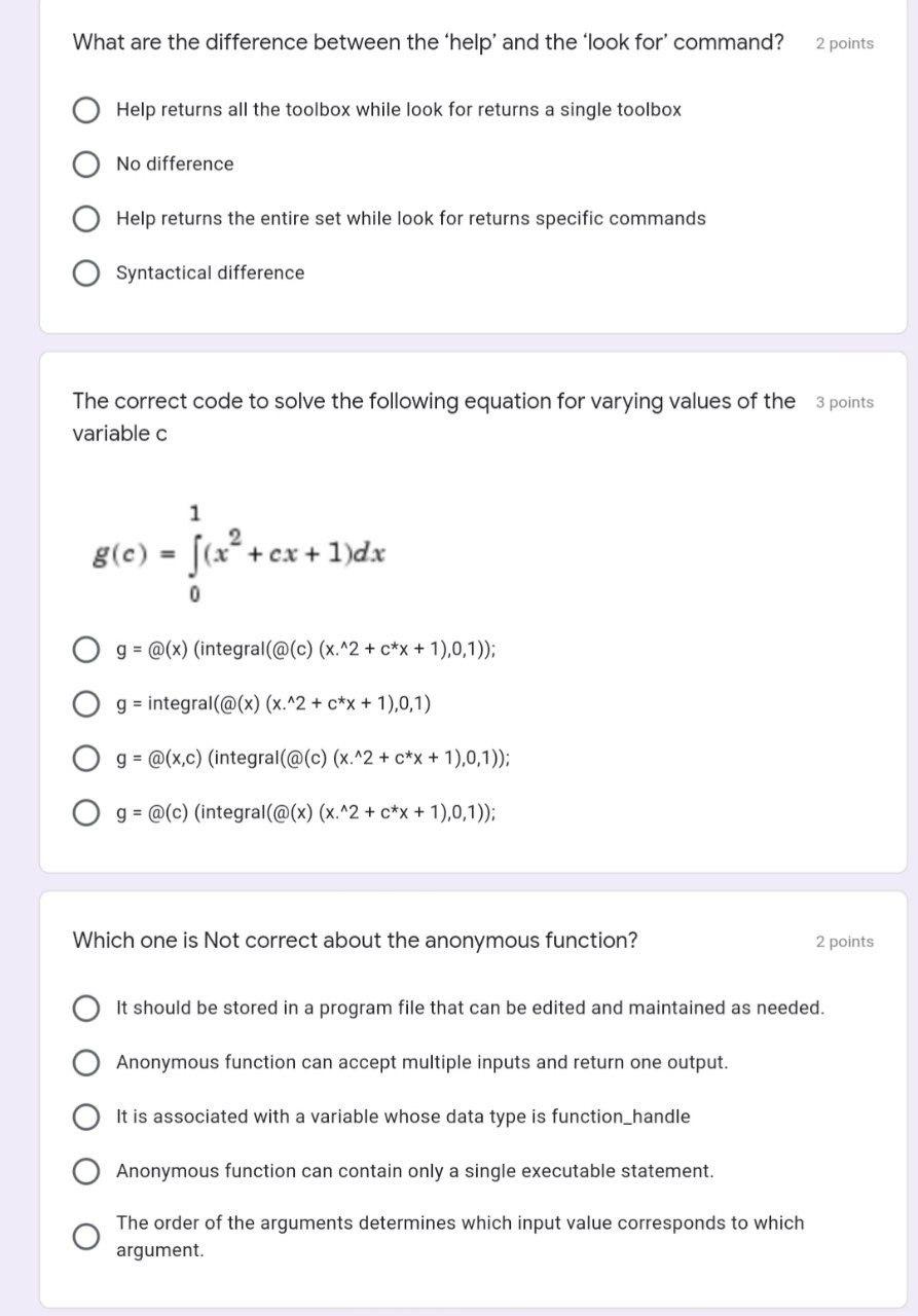 Solved What are the difference between the 'help' and the | Chegg.com