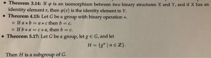 Solved Theorem 3 14 If P Is An Isomorphism Between Two Chegg Com