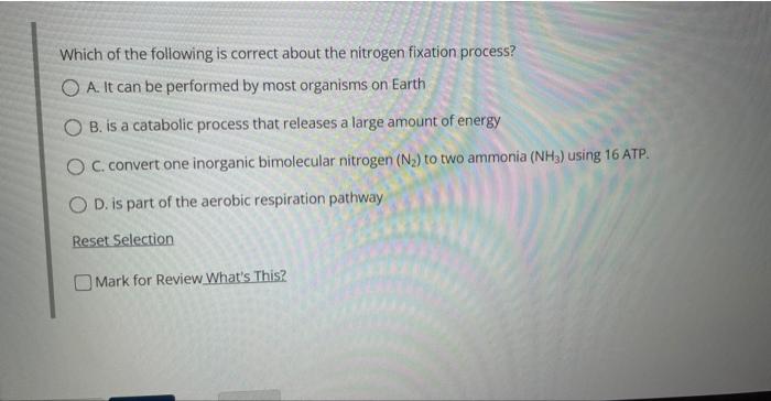 Solved Which of the following is correct about the nitrogen | Chegg.com