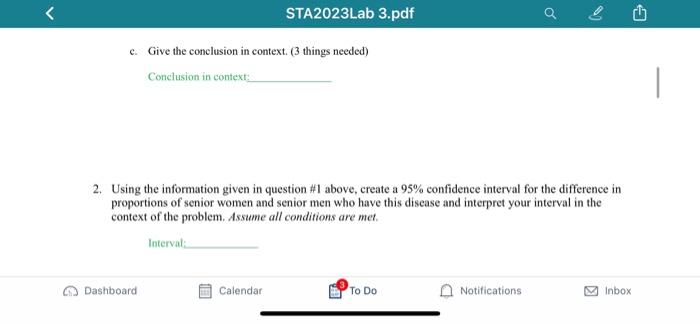 Solved STA2023Lab 3.pdf a e (Questions 1- 4 focus on | Chegg.com