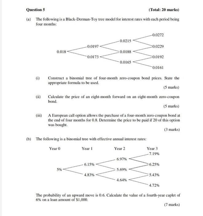 (a) The following is a BlackDermanToy tree model