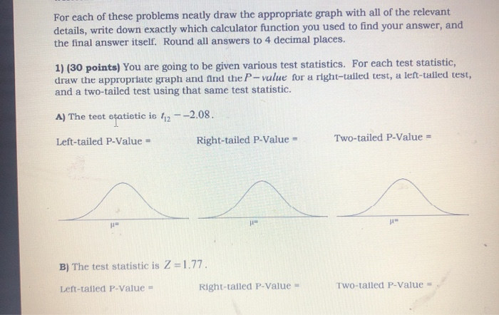 Solved For each of these problems neatly draw the | Chegg.com