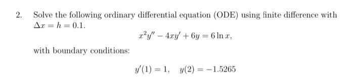 Solved can you do matlab programming to solve this question? | Chegg.com