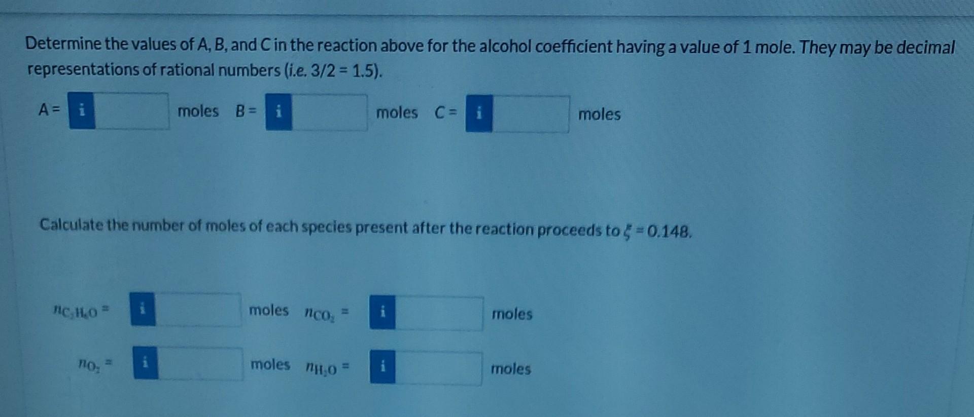 Solved For Each Of The Following Reactions, Determine The | Chegg.com