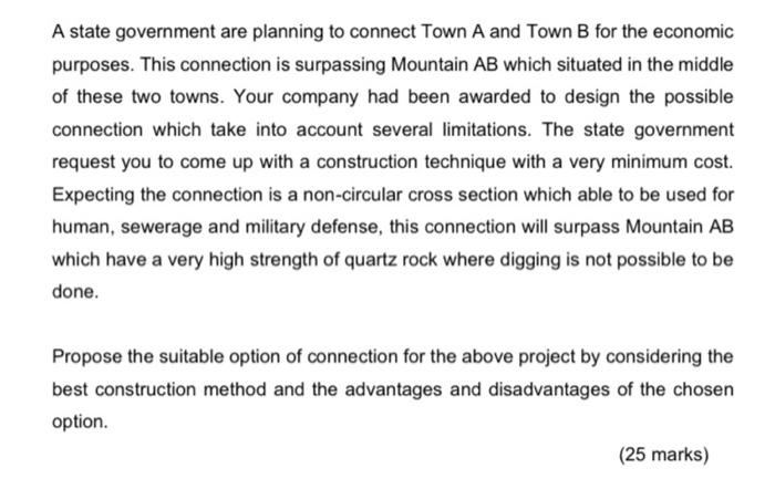 solved-a-state-government-are-planning-to-connect-town-a-and-chegg