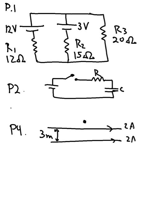 Solved Question 1 1 Find The Current Through Each Resistor 8999