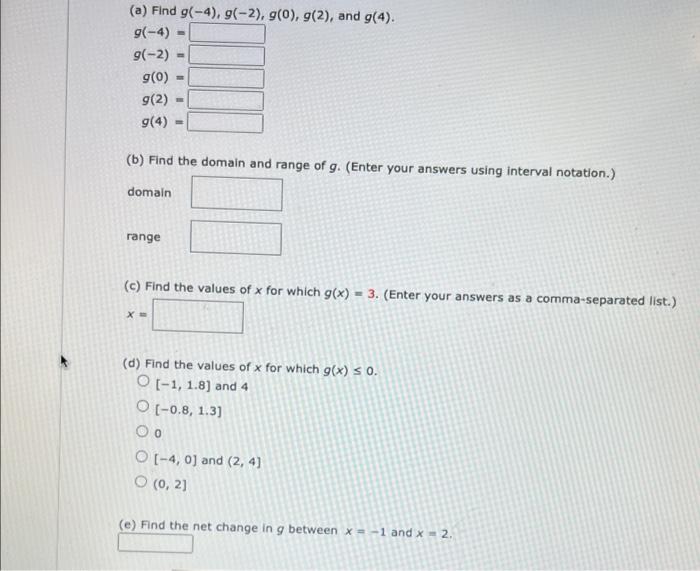 Solved The graph of a function g is given. у 3 3 3 3 (a) | Chegg.com