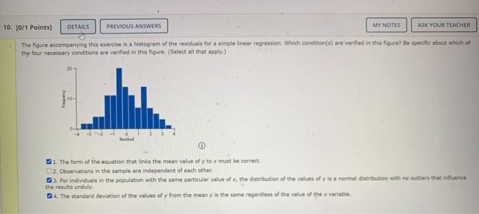 Solved The figure accompanying this exercise is a histogram | Chegg.com