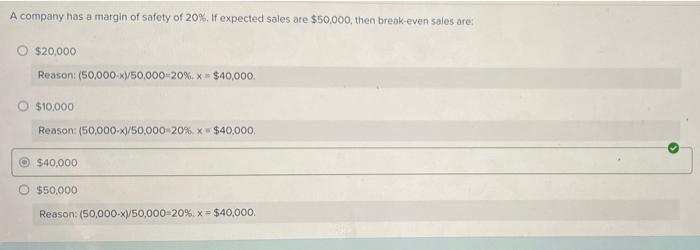 solved-a-company-has-a-margin-of-safety-of-20-if-expected-chegg