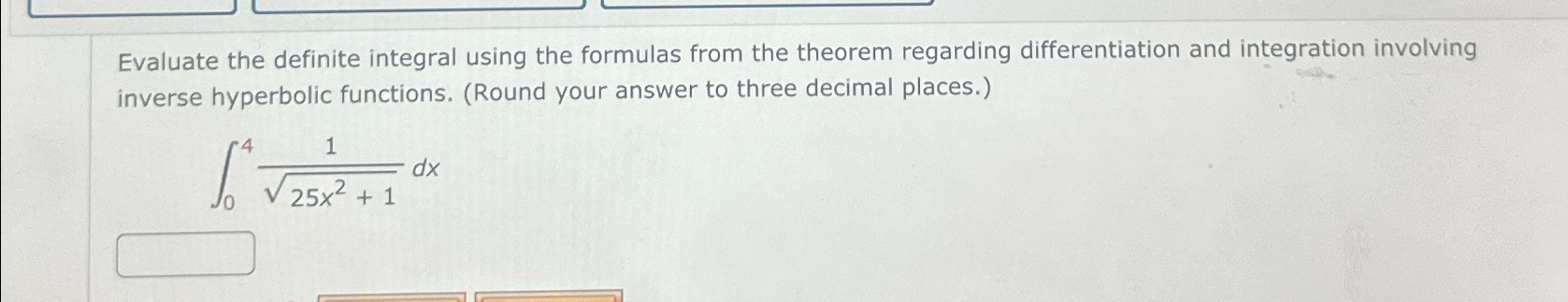 Solved Evaluate the definite integral using the formulas | Chegg.com