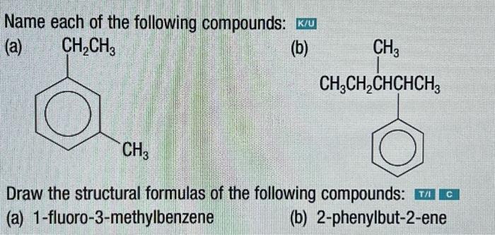 Solved Name Each Of The Following Compounds: (a) (b) Draw | Chegg.com