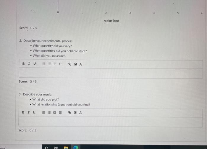 Solved design an experiment to find the relationship between | Chegg.com