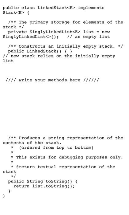 Solved Lab 6: Stack \& Queue You will create Stack abstract | Chegg.com