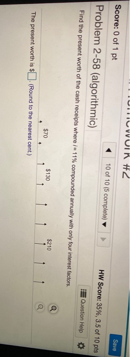 Solved Homework: Homework #2 Sa Score: 0 of 1 pt 10 of 10 (5 | Chegg.com