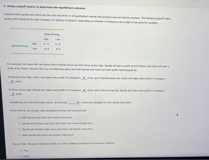 solved-5-using-a-payoff-matrix-to-determine-the-equilibrium-chegg