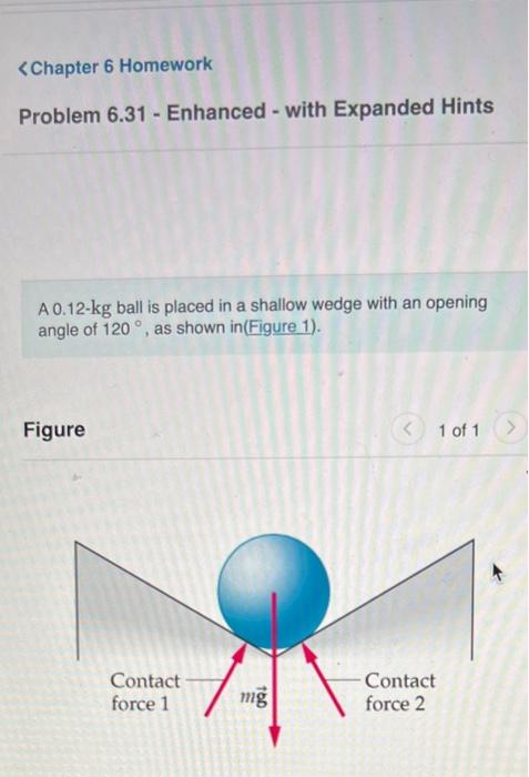 Solved For each contact point between the wedge and the | Chegg.com