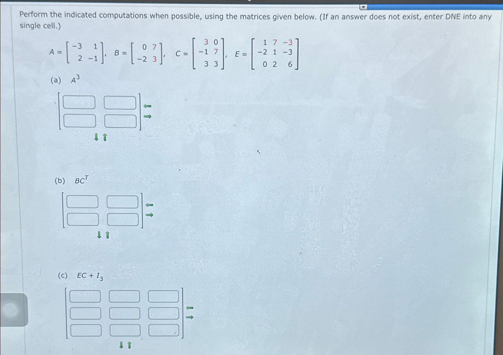 Solved Please answer each parts of the question and show | Chegg.com