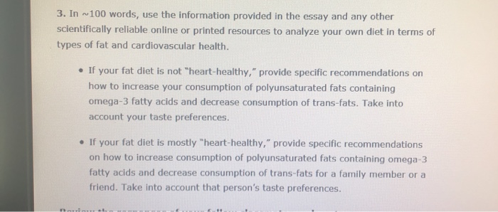 healthy heart essay