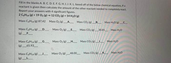 Solved Fill In The Blanks A. B. C. D. E. F. G. H.I.J.K. L. | Chegg.com